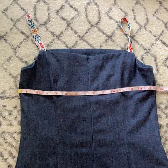 Muse beaded strap jean dress - Picture 15 of 15